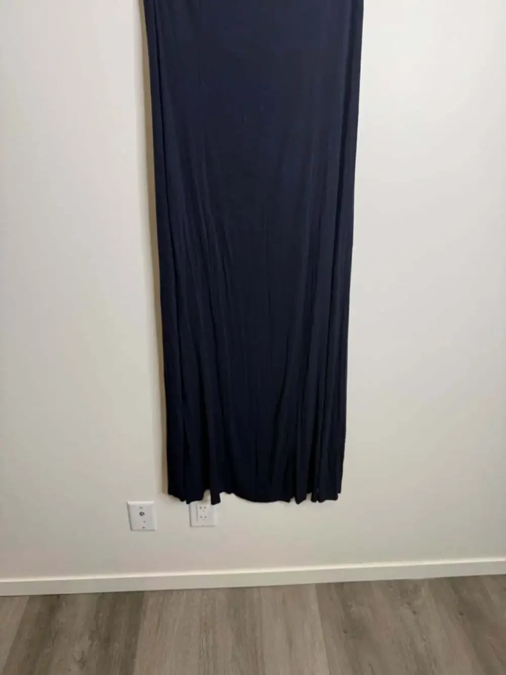 Free people beach black strapless my long time Love maxi dress size large